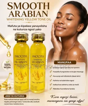 Smooth Arabian Yellow Tone Oil – Siri Ya Ngozi Laini Yenye Mng’ao