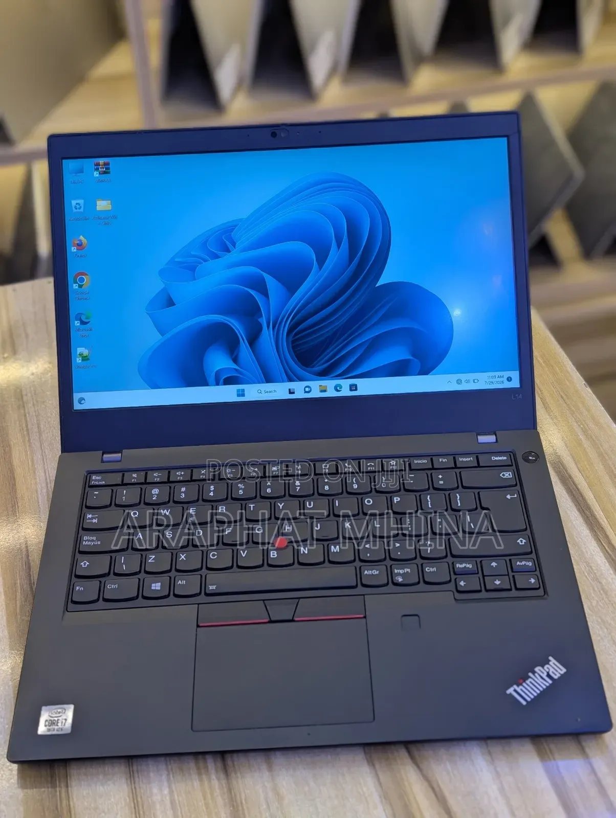 New Laptop Lenovo ThinkPad L14 16GB Intel Core i7 SSD 1T