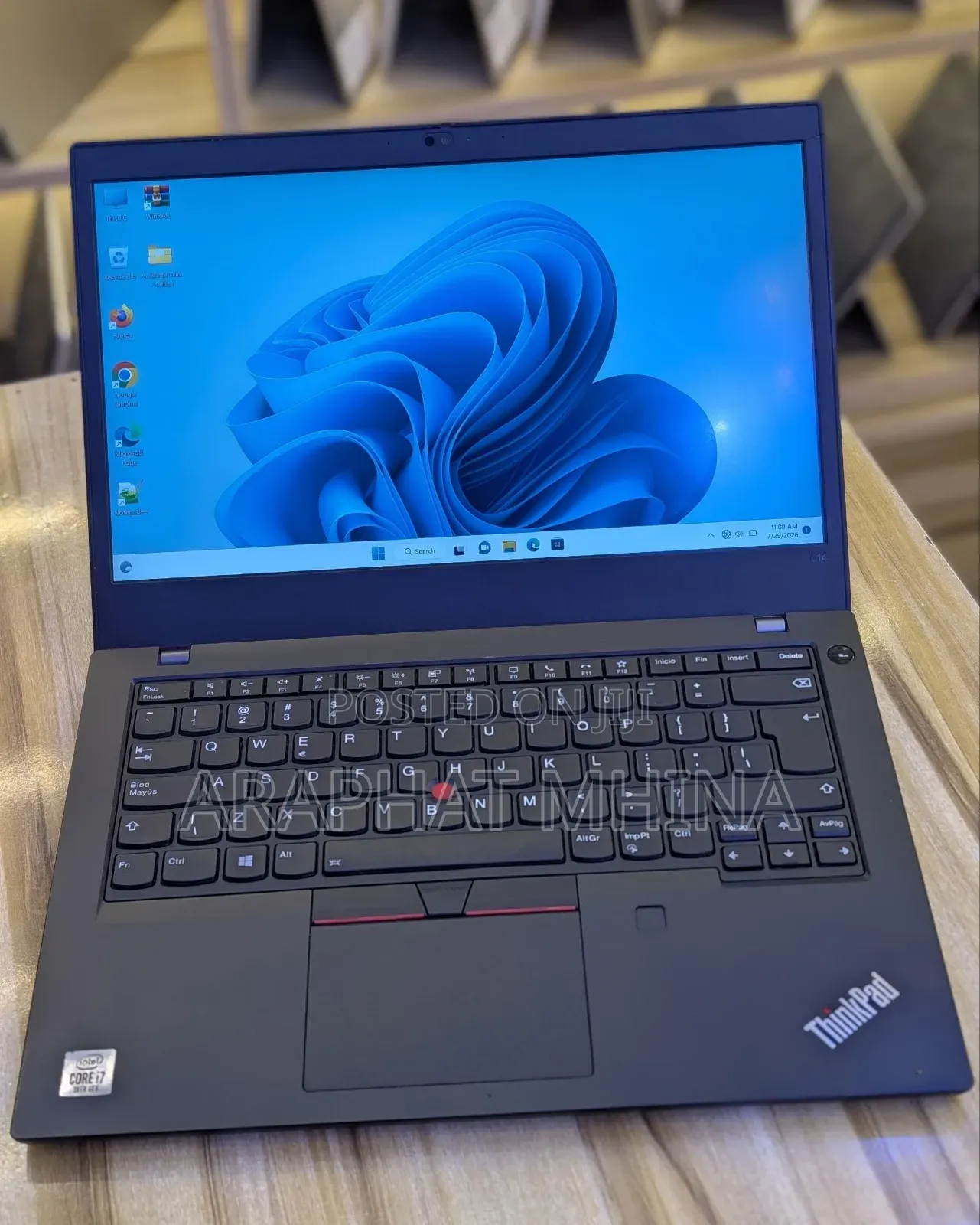 New Laptop Lenovo ThinkPad L14 16GB Intel Core i7 SSD 1T