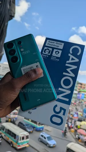 New Tecno Camon 50 256 GB Green