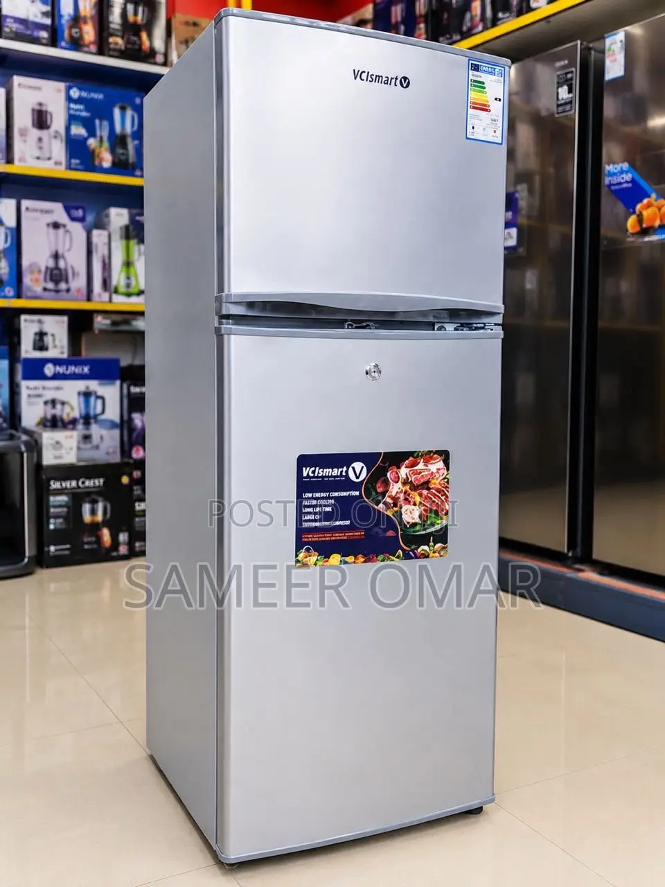 Volsmart 138L Double Door Refrigerator