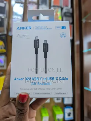 Anker 322 USB-C TO USB -C-Cable (3ft Braided)