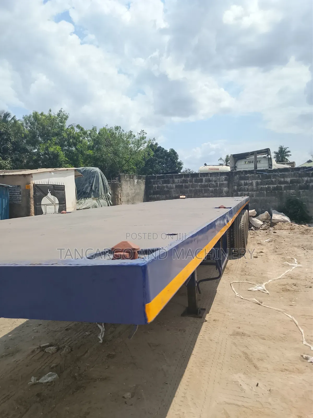 Refurbished Double Tyre Treila