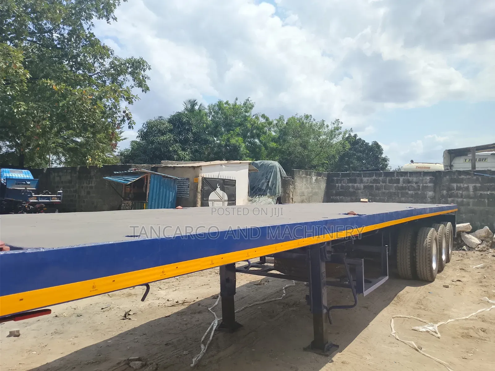 Refurbished Double Tyre Treila