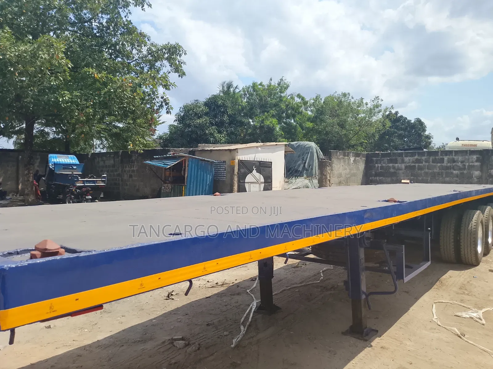 Refurbished Double Tyre Treila