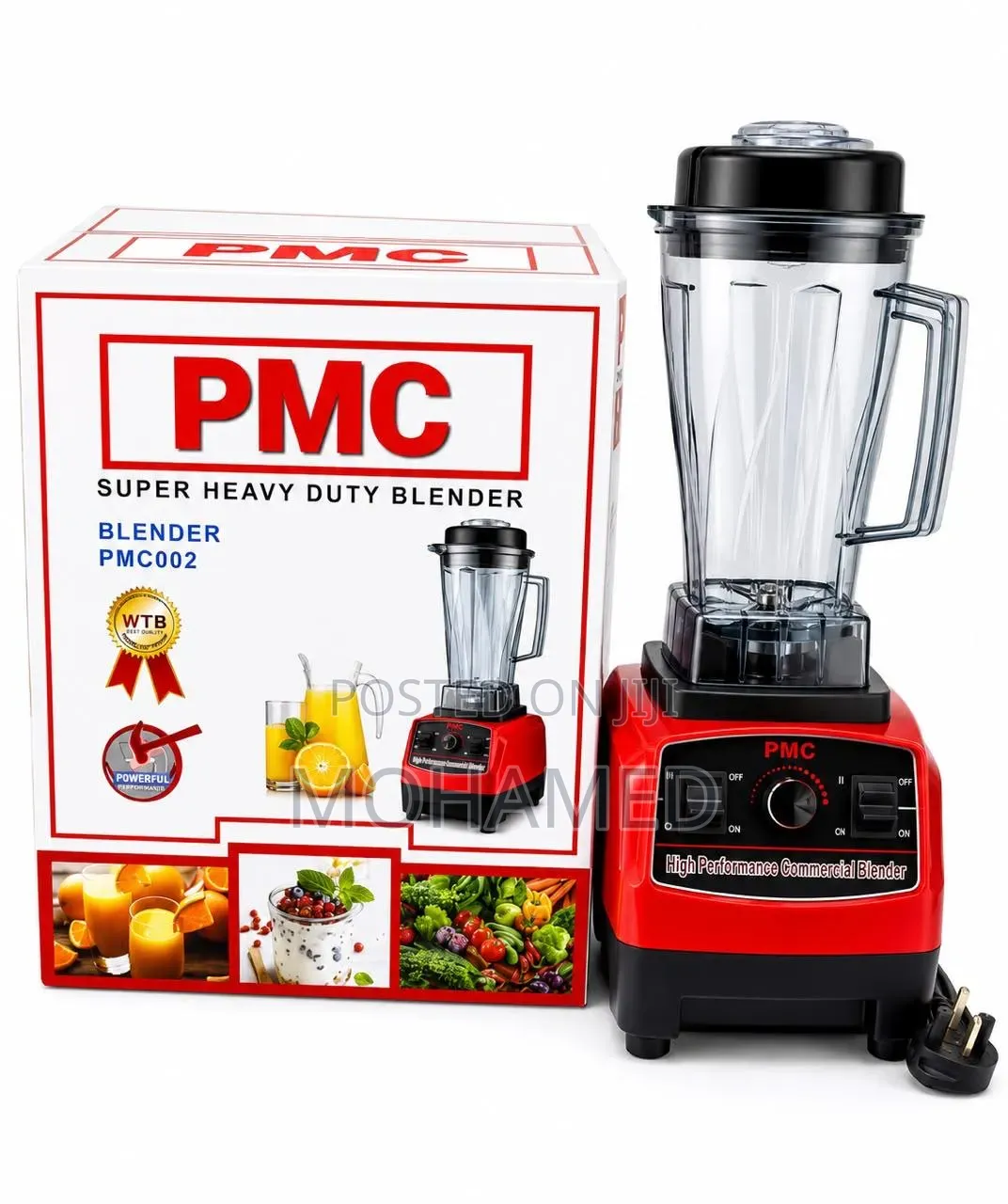  PMC Super Heavy Duty Blender – Pmc002 (2.0l)