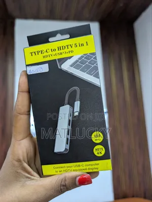 Type C to HDTV 5 in 1