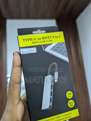 Type C to HDTV 5 in 1