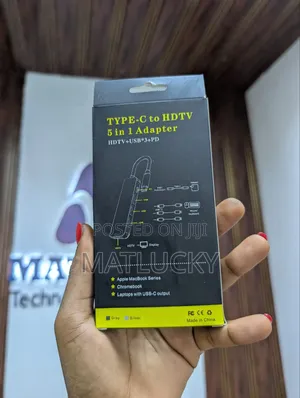 Type C to HDTV 5 in 1