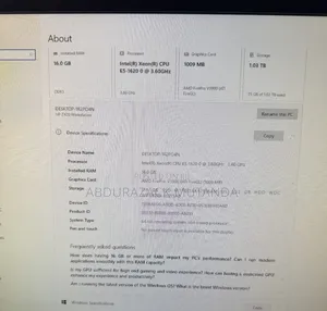 Desktop Computer HP Z420 16GB Intel Xeon HDD 500GB