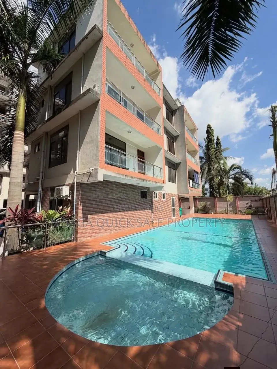 Furnished 1bdrm Apartment in Msasani for rent