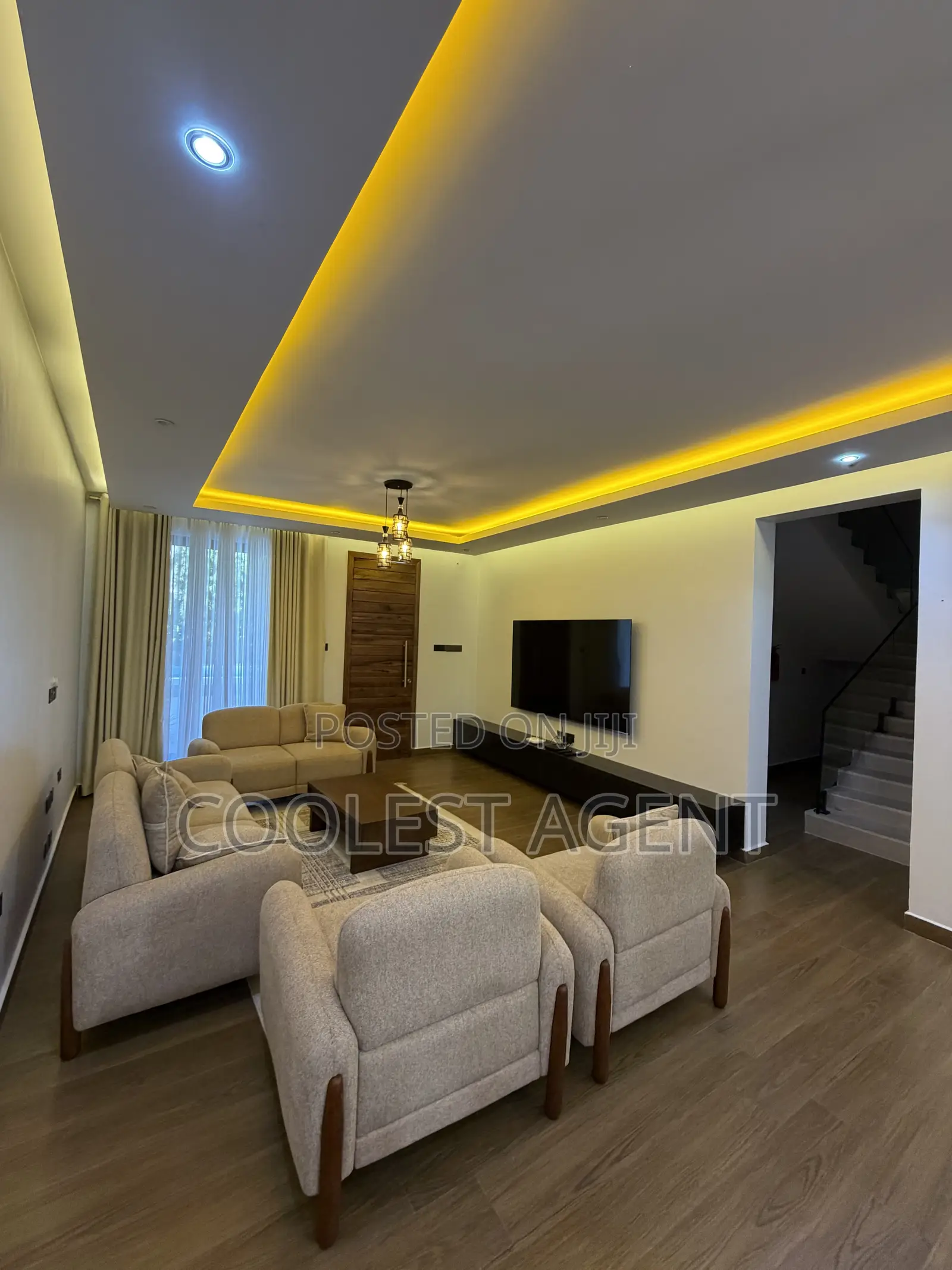 Furnished 5bdrm Villa in Coolest Estate, Masaki for rent