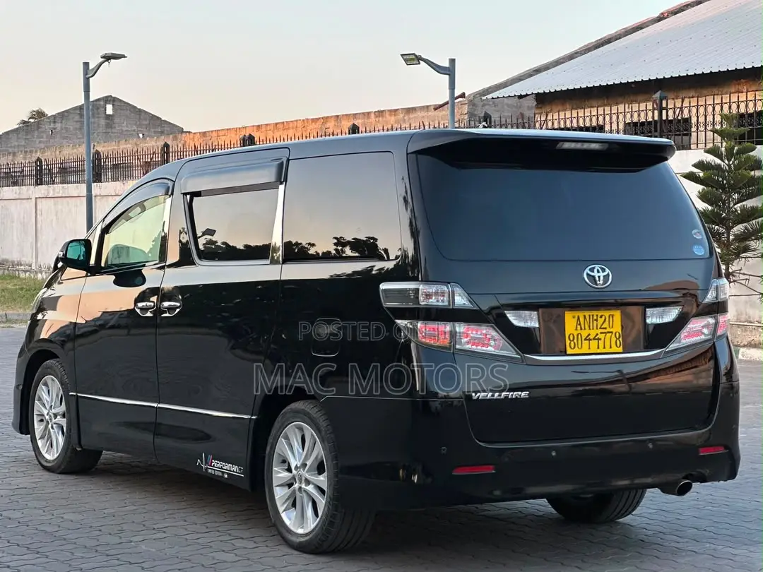 Toyota Vellfire 2010 Matt Black