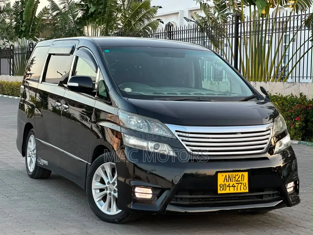 Toyota Vellfire 2010 Matt Black