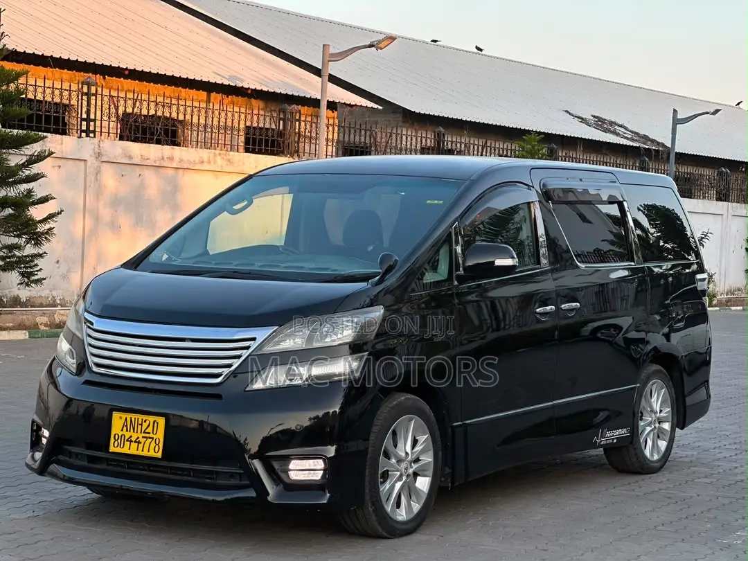 Toyota Vellfire 2010 Matt Black