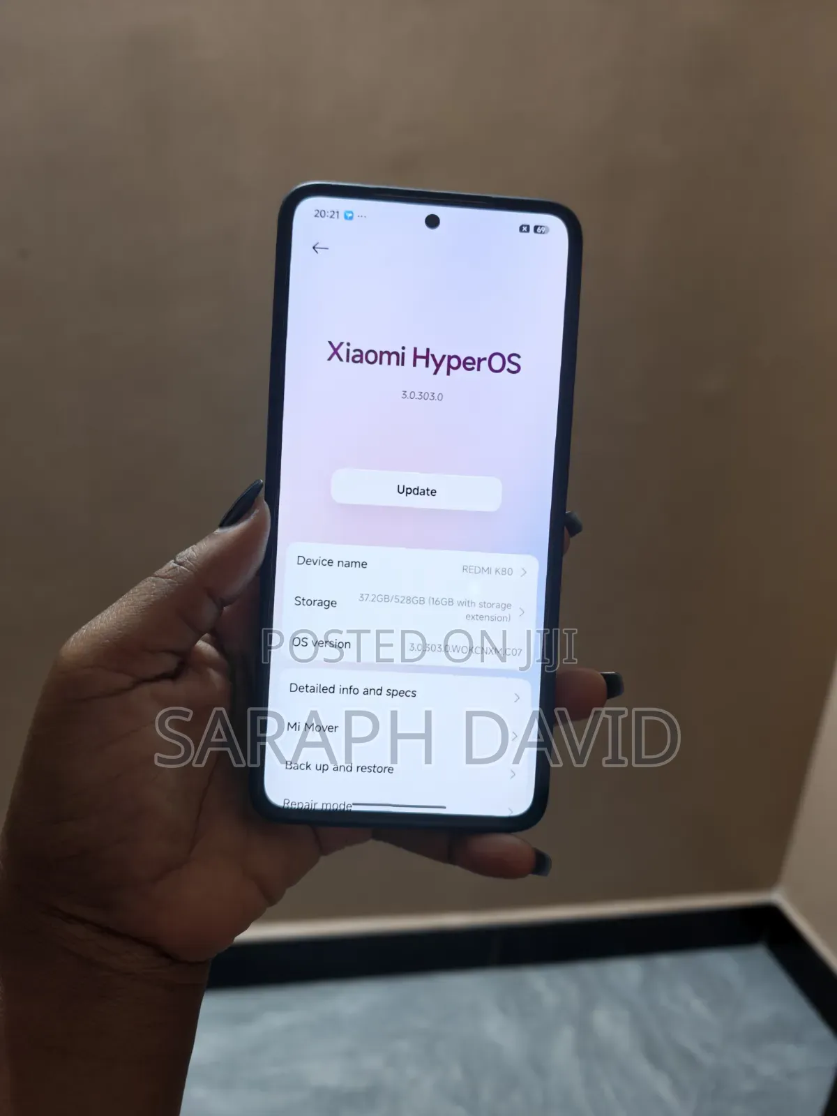 New Xiaomi Redmi K80 256 GB White