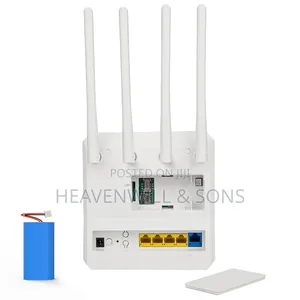 4g/5g Cpe Router 32 Users With 4000mah Battery Wifi 6.0
