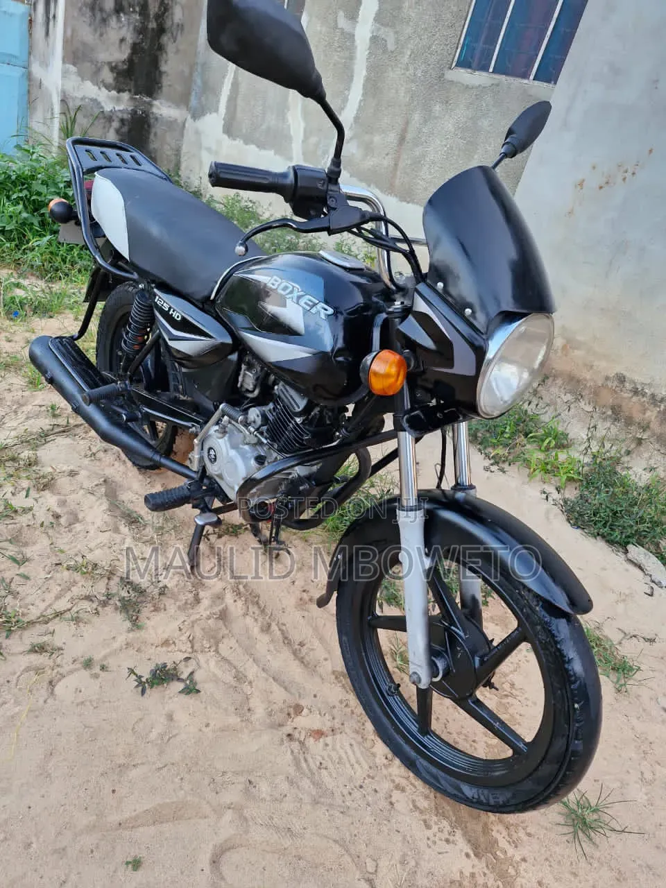 Bajaj Boxer 125 2024 Black