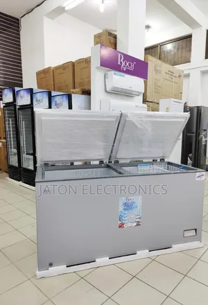 ROCH Double Door CHEST FREEZER - RCF 600e-B 508 Liters