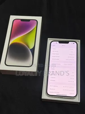 New Apple iPhone 14 128 GB White