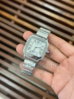 Cartier Santos Large Model Silver Original Quality