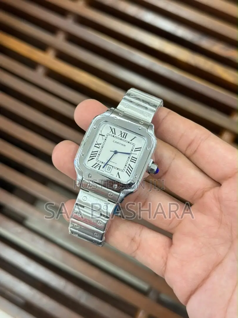 Cartier Santos Large Model Silver Original Quality
