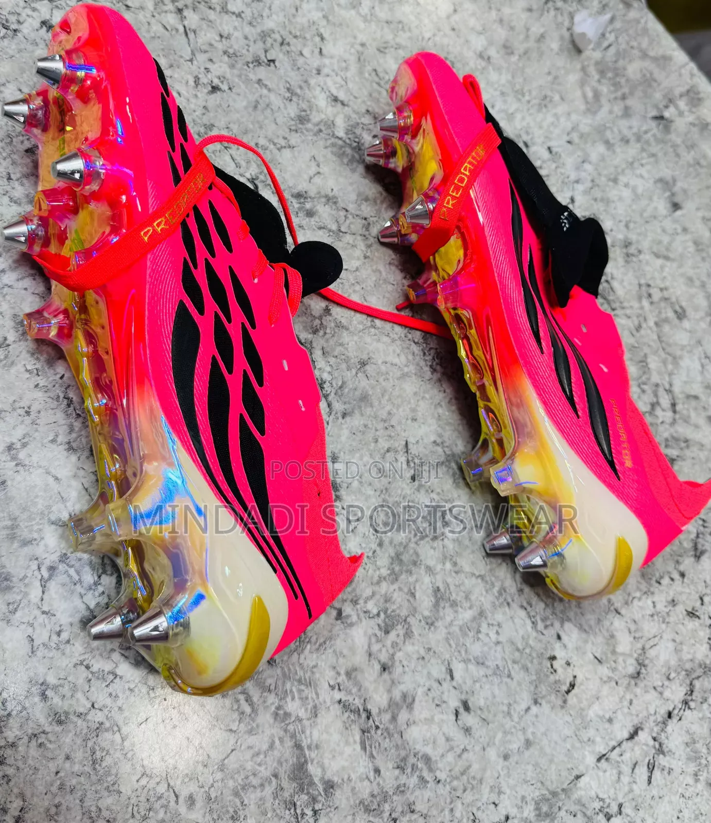 (Quality)adidas Predator Sg Football Boot/Cleats Ol