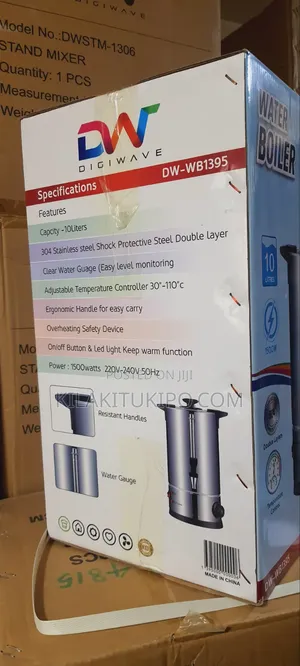 1500w 10l Water Boiler Double Layer Dw-Digi Wave