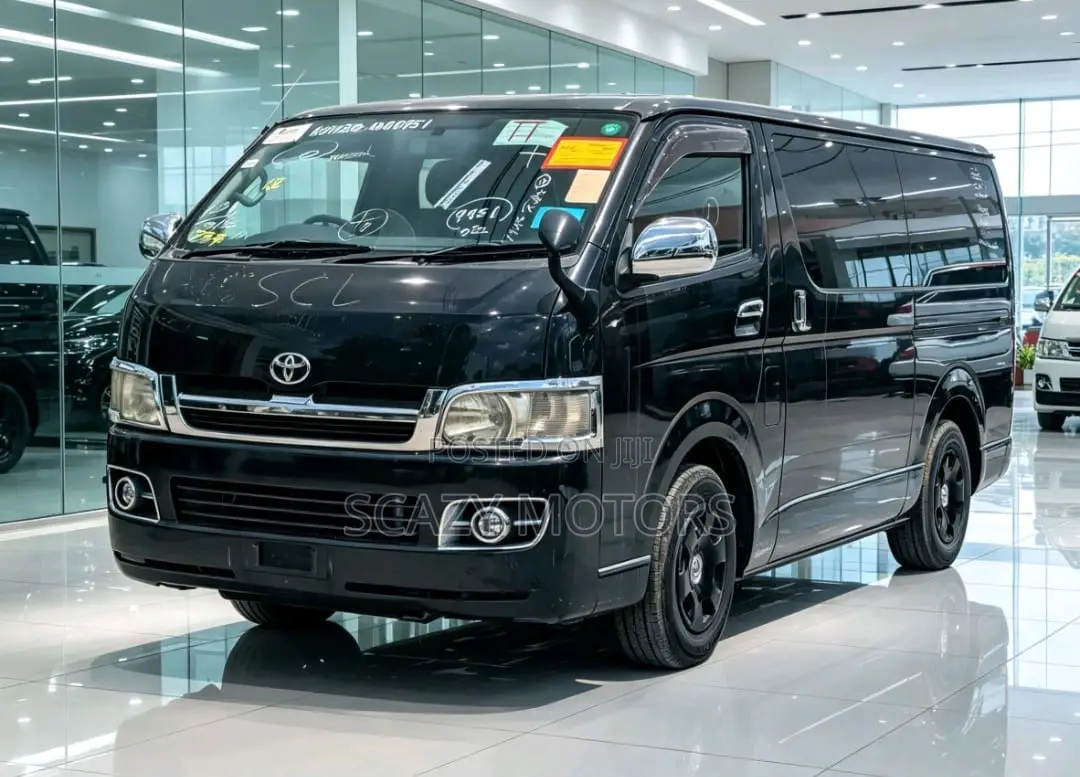 Toyota HiAce 2010 Black
