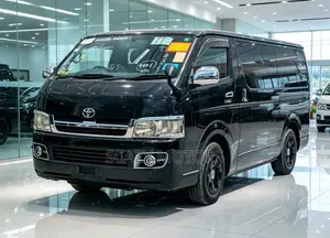 Toyota HiAce 2010 Black