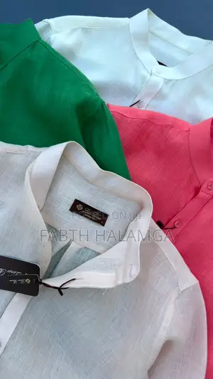 Linen Collar Shirt
