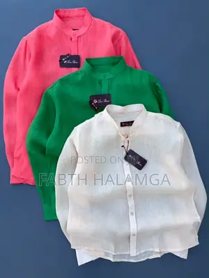Linen Collar Shirt