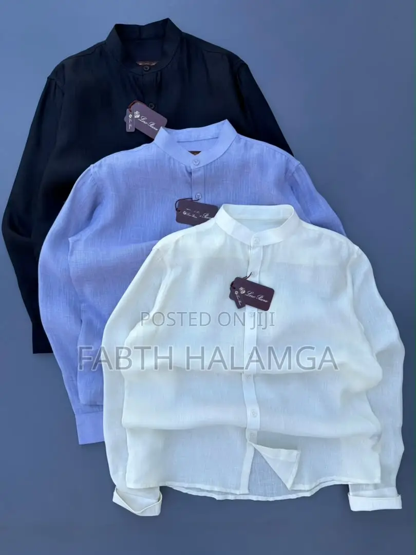 Linen Collar Shirt