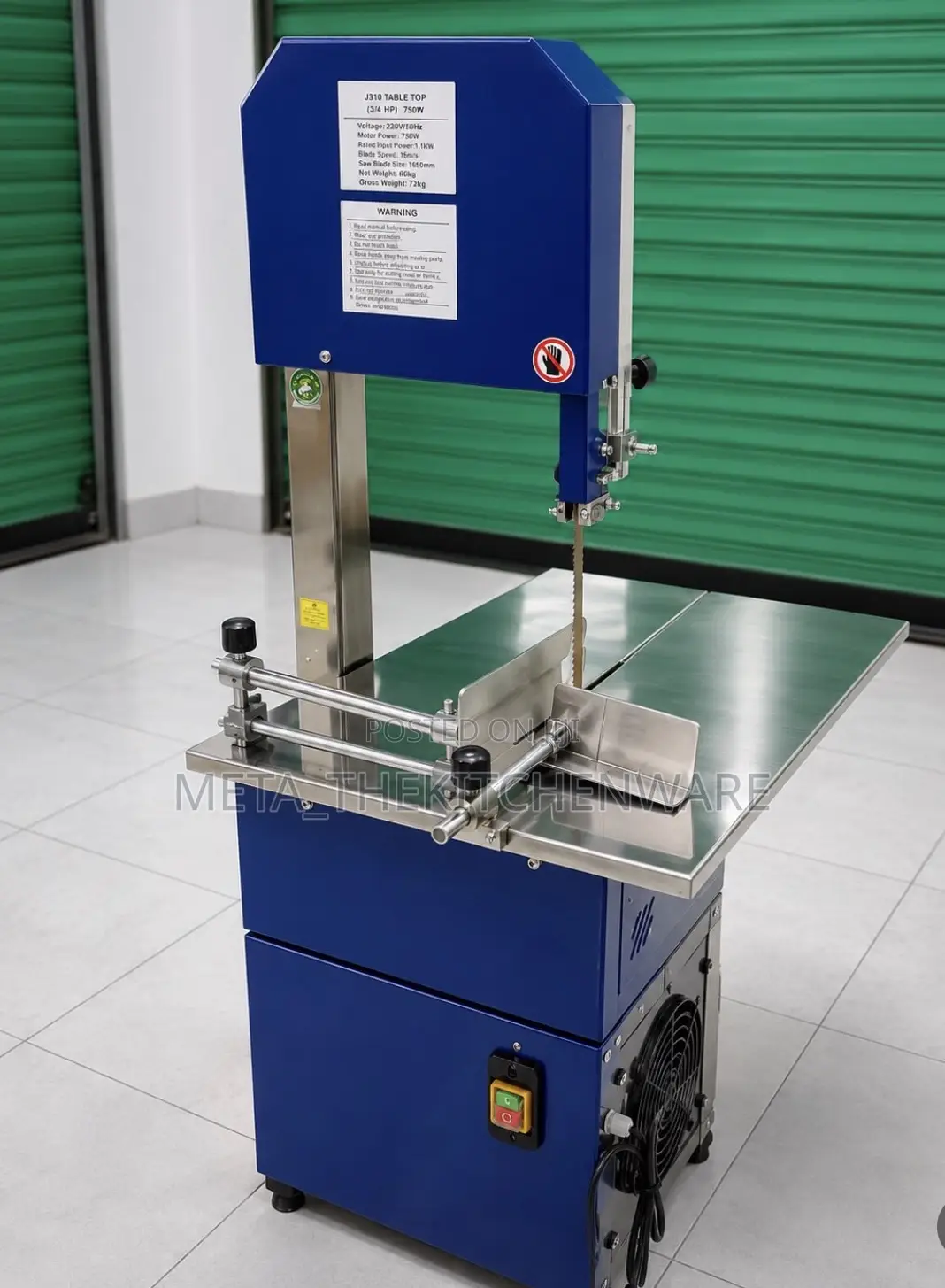 Bone Saw Machine With Meat Grinder