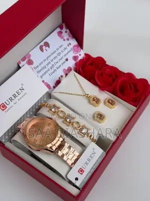 Ladies Set for Girlfriends Day Gift Curren Rosegold