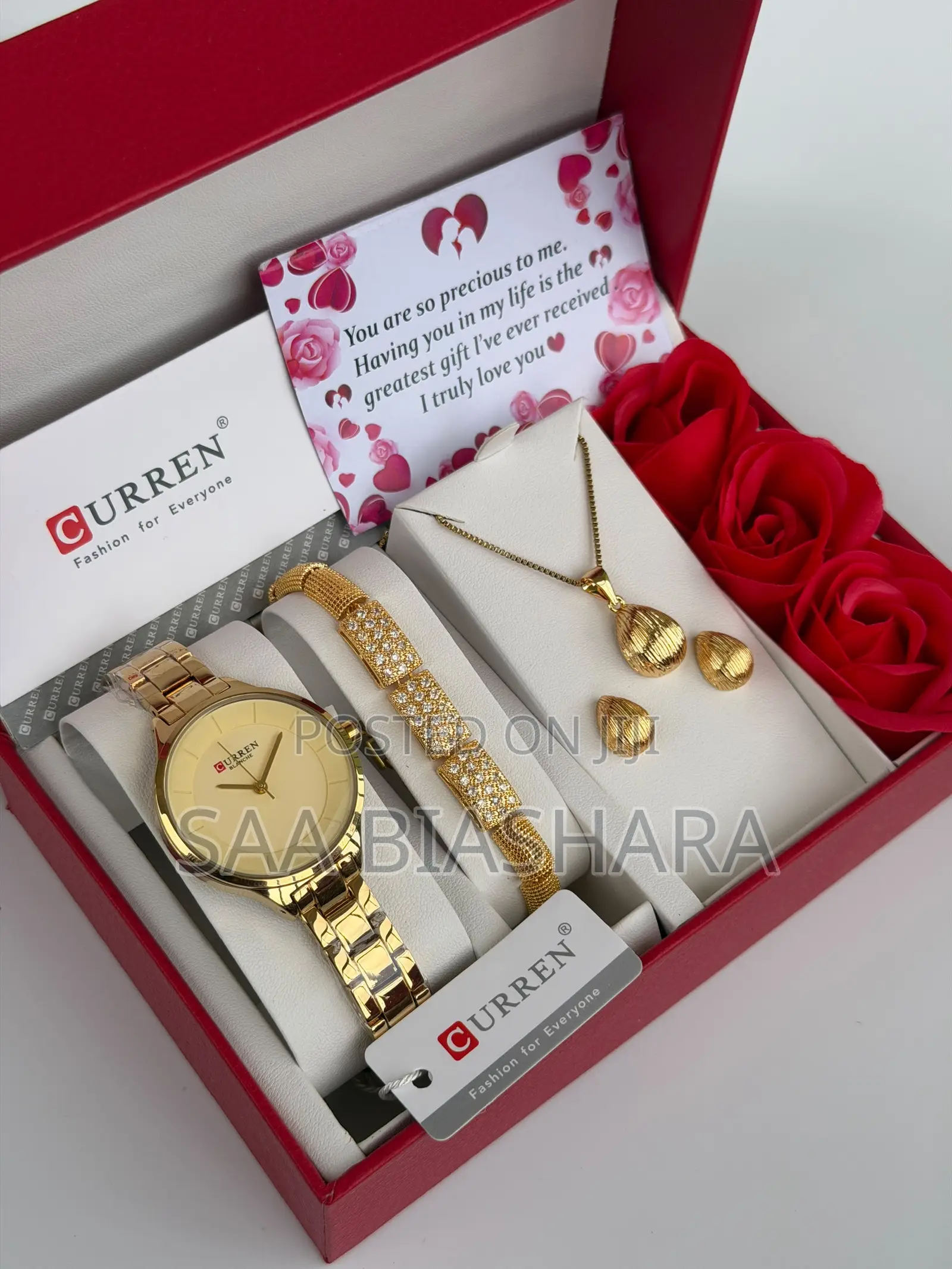Curren Gold Girlfriends Day Ladies Set