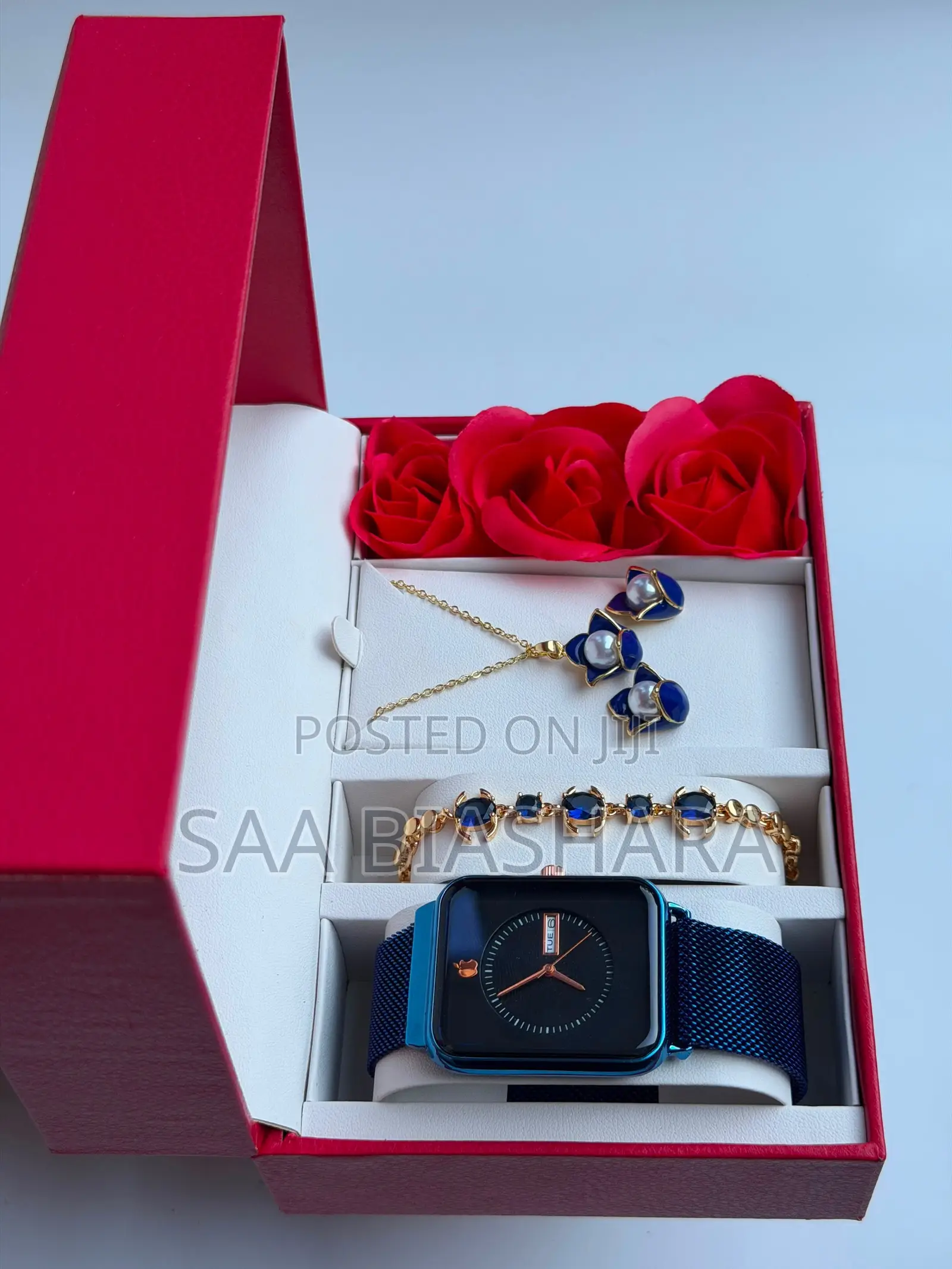 Apple Watch Blue Ladies Set for Girlfriends Day Gift