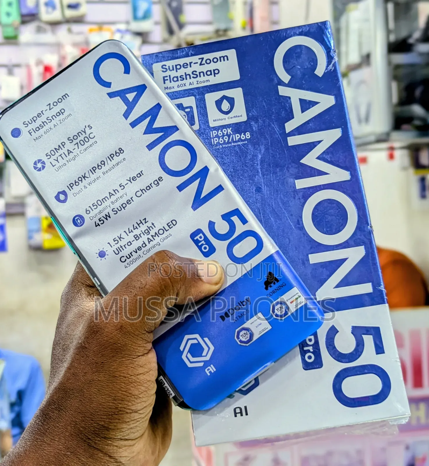 New Tecno Camon 50 Pro 256 GB Green