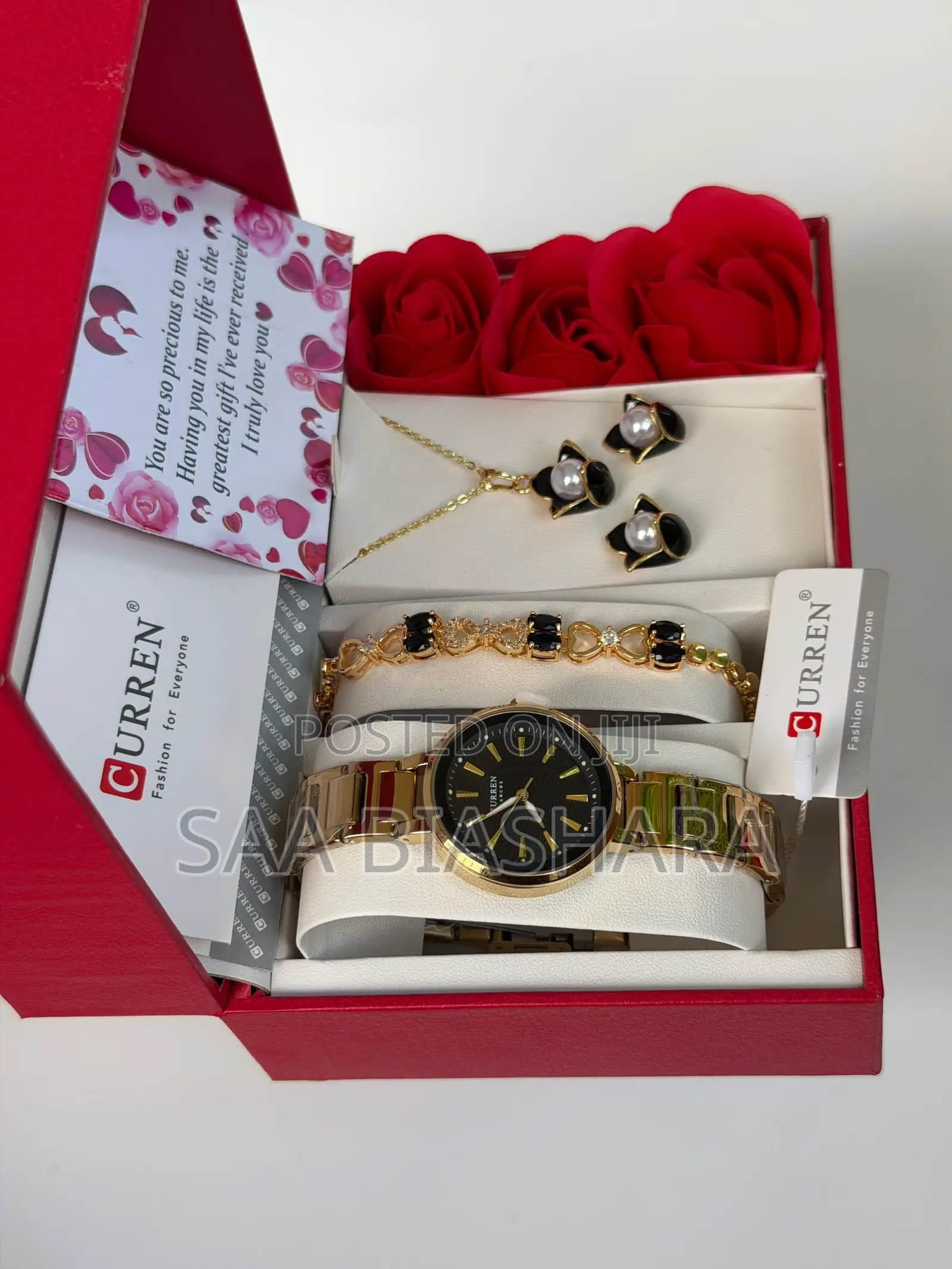 Curren Black Ladies Set for Girlfriends Day Gift