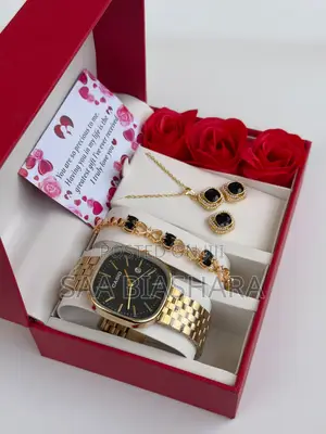 Casio Black Ladies Set for Girlfriends Day Gift
