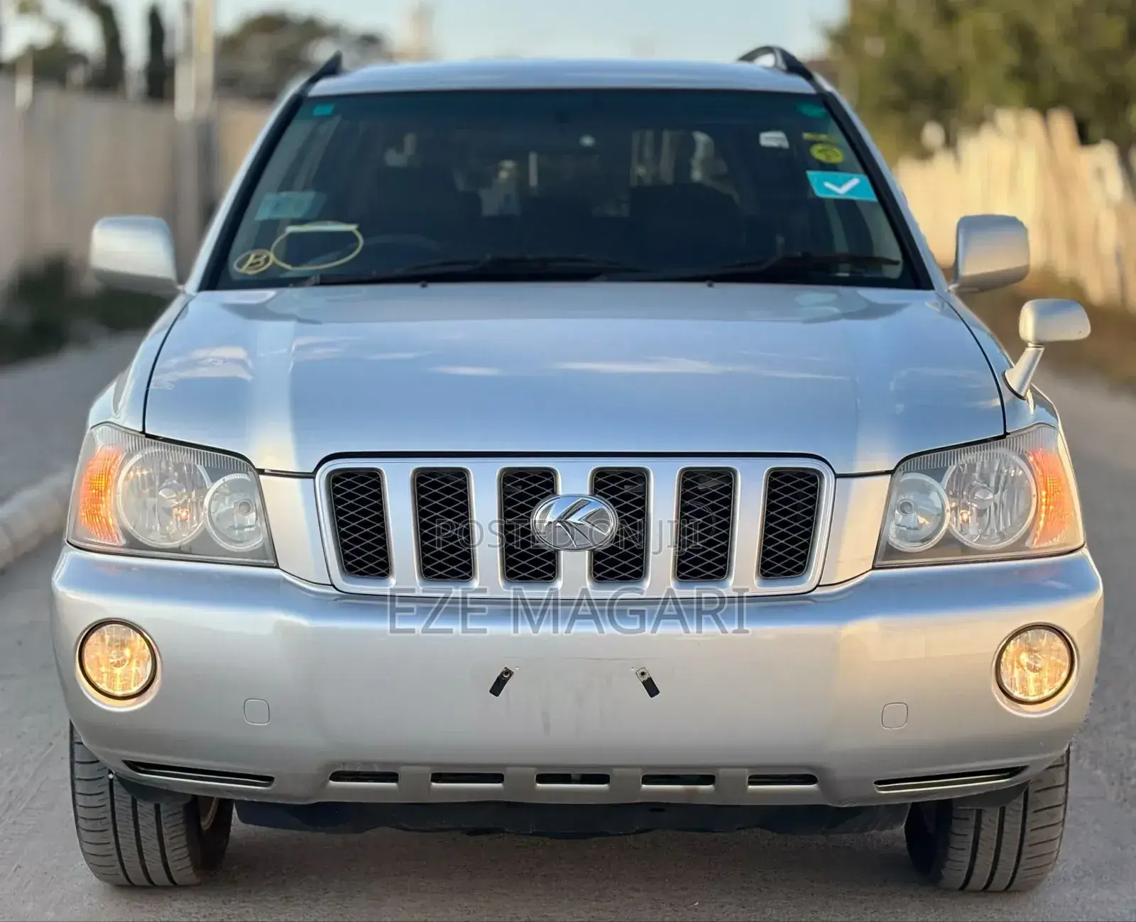 Toyota Kluger 2002 Silver