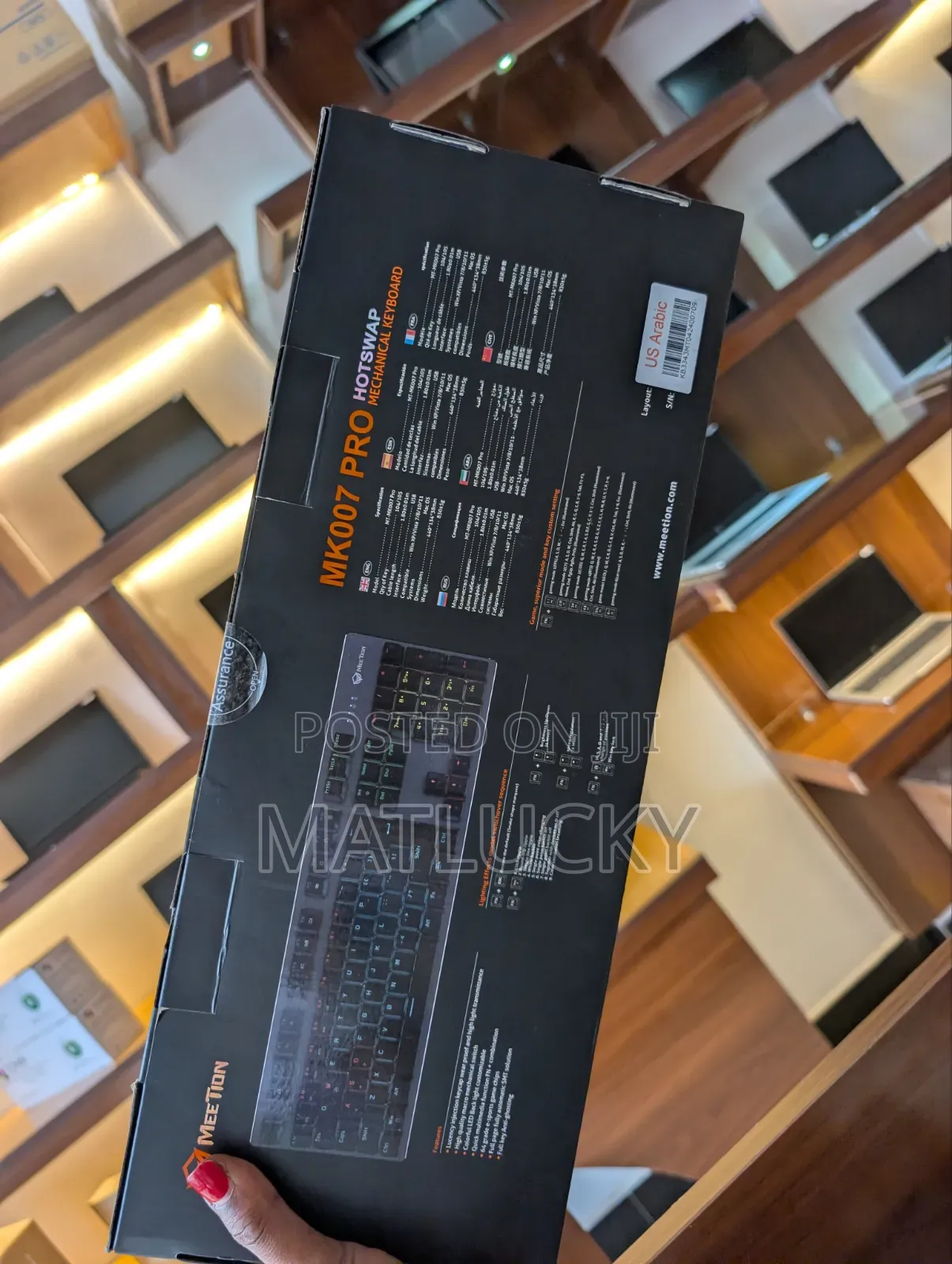 Meetion Gaming Keyboard - MK007 Pro