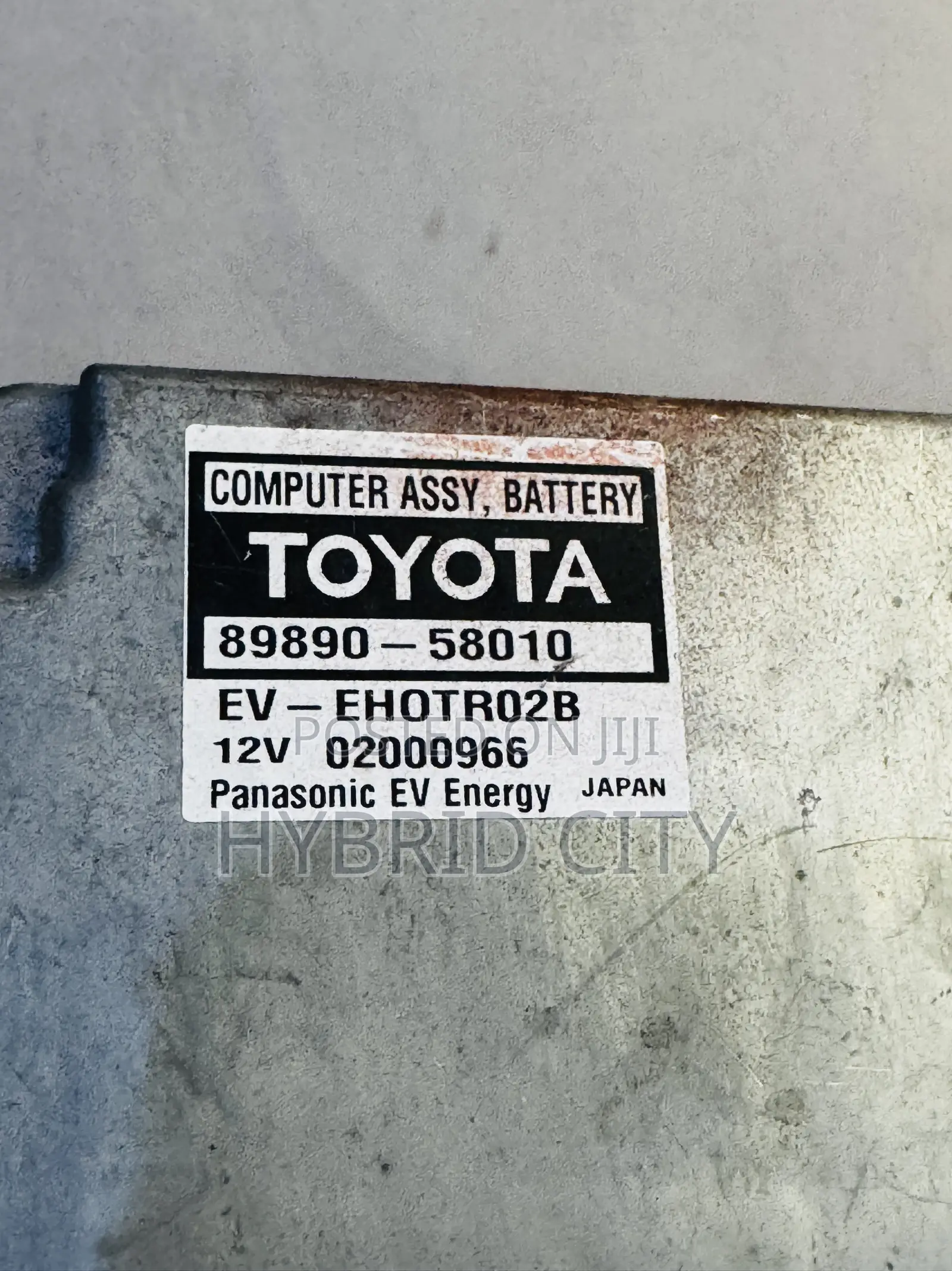 Toyota 89890-58010