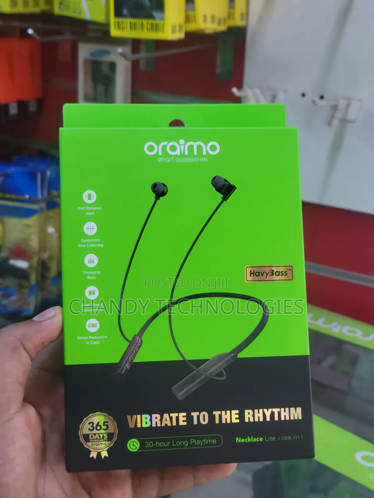 Oraimo Necklace Lite (Model OEB-311), a Wireless Neckband