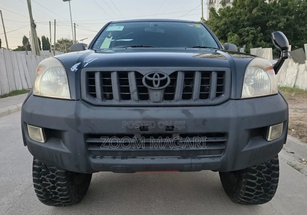 Toyota Land Cruiser Prado 2008 Matt Black