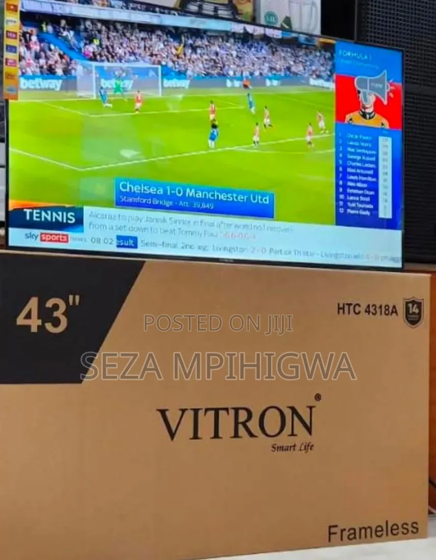 VITRON TV INCH 43 Smart Frameless