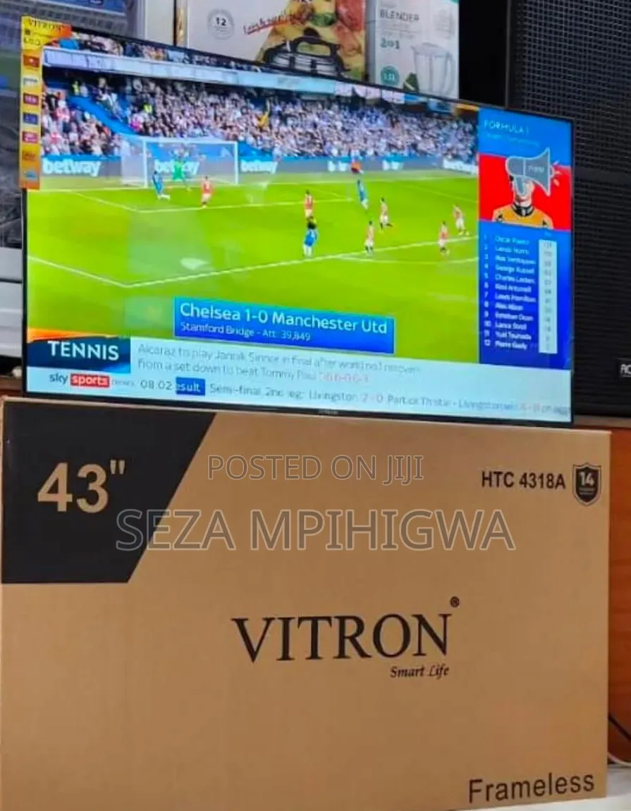 VITRON TV INCH 43 Smart Frameless