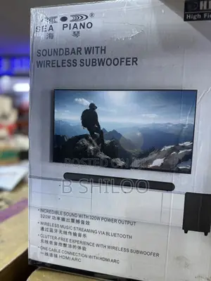 Sea Piano Soundbar 320w