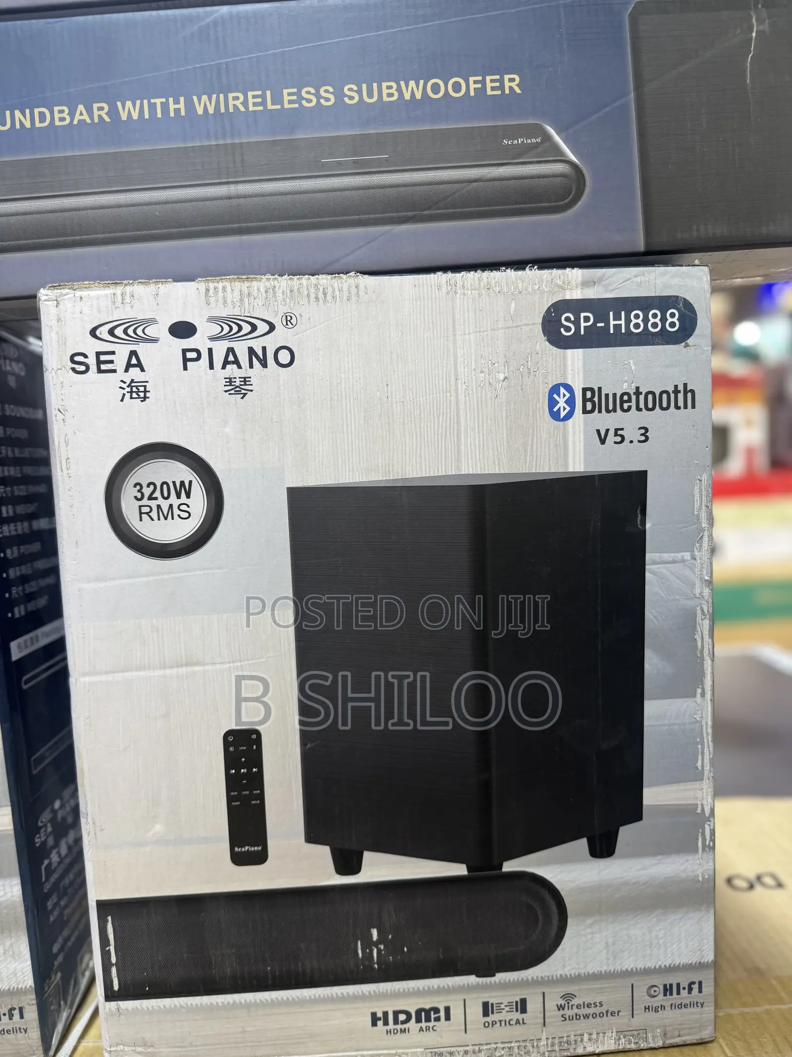 Sea Piano Soundbar 320w