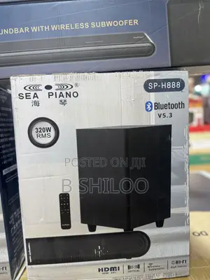 Sea Piano Soundbar 320w